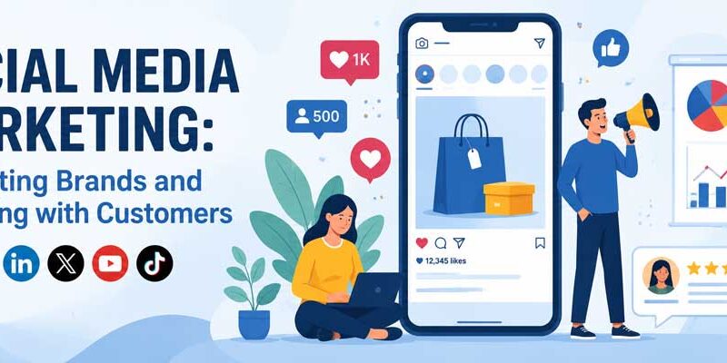 Social Media Marketing: Promoting Brands and Engaging with Customers