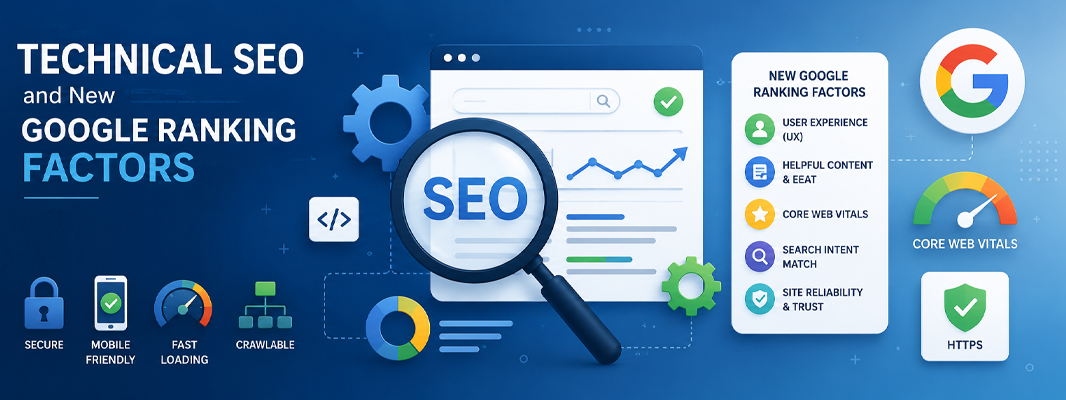 Technical SEO and New Google Ranking Factors