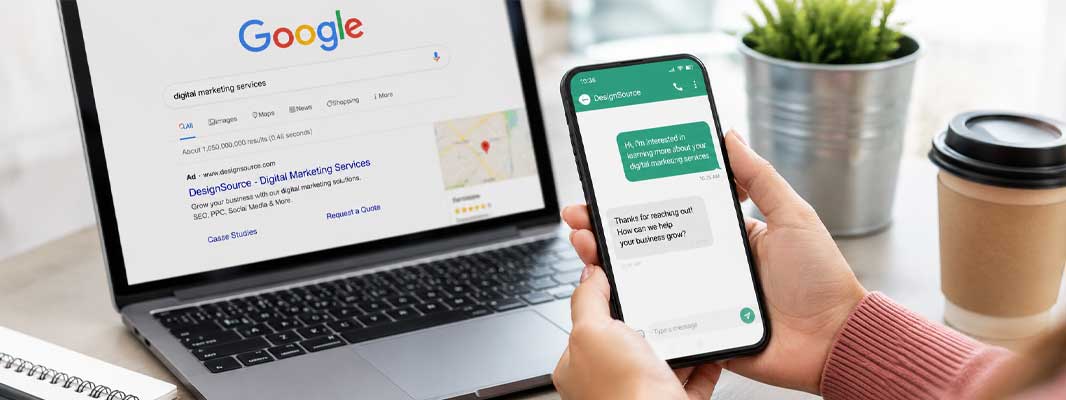 Using Google & Texting to Generate Leads for Your Company