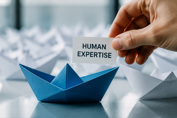Standing Out in a Sea of AI Content: Why Human Expertise Matters More Than Ever