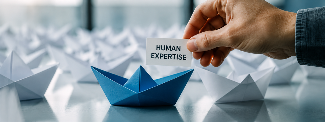 Standing Out in a Sea of AI Content: Why Human Expertise Matters More Than Ever